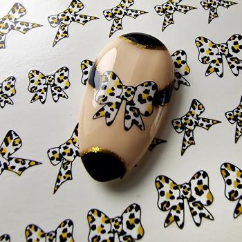 Sticker Schleife Leo